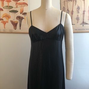 BCBG black shimmery maxi dress